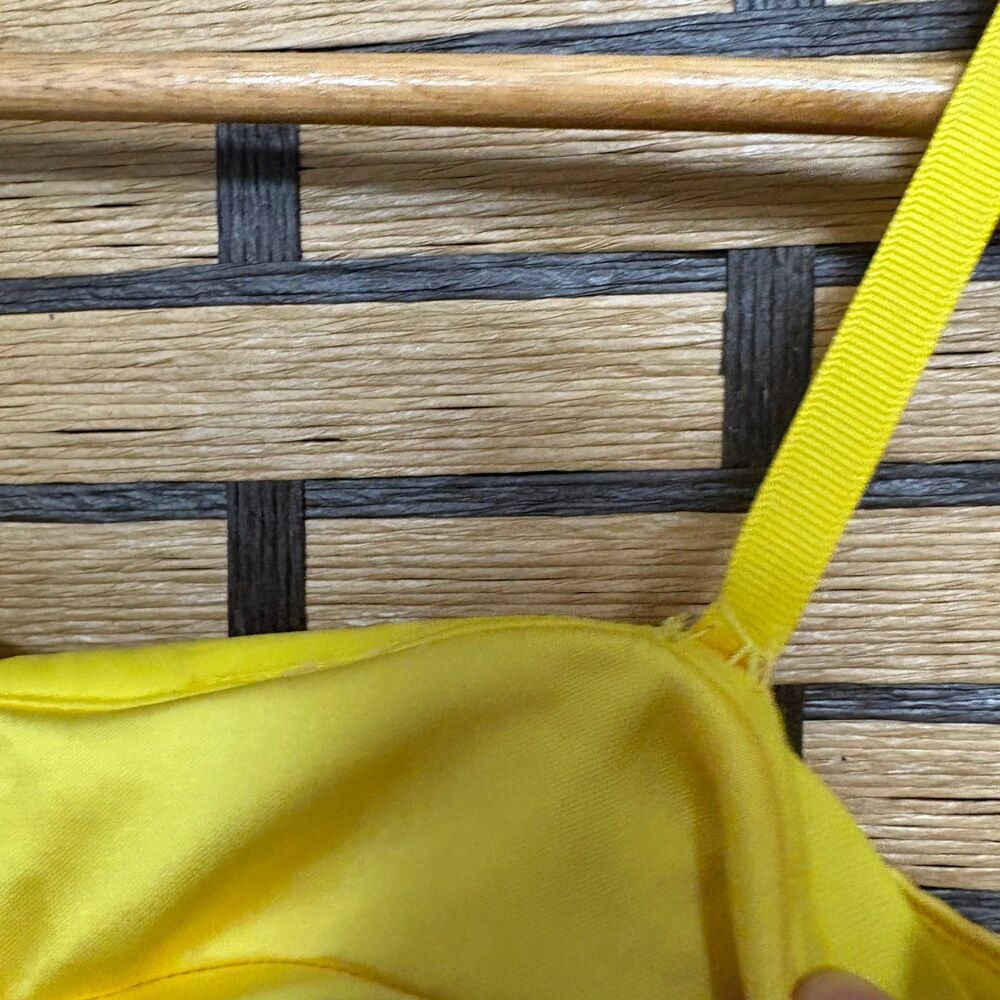 Cache‎ Yellow Dress Size 2 - Picture 8 of 11